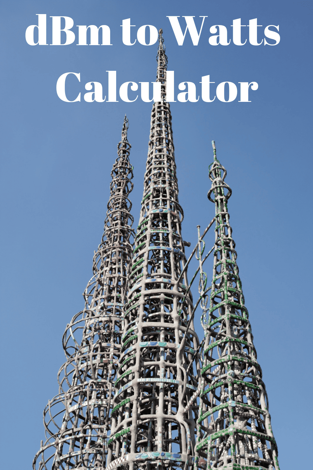 Dbm To Watts Calculator Easy Rapid Calcs