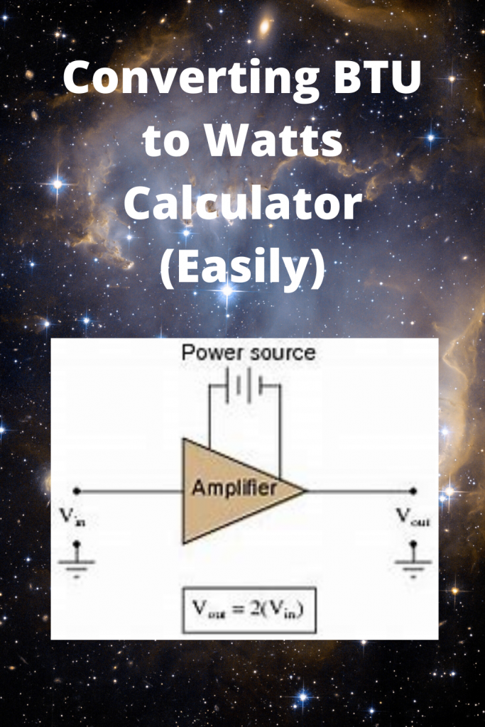 watts to unit calculator