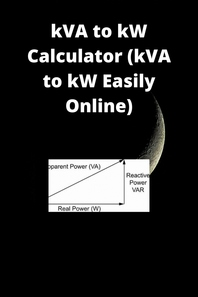 kVA to kW Calculator (kVA to kW Easily Online) - Easy Rapid Calcs