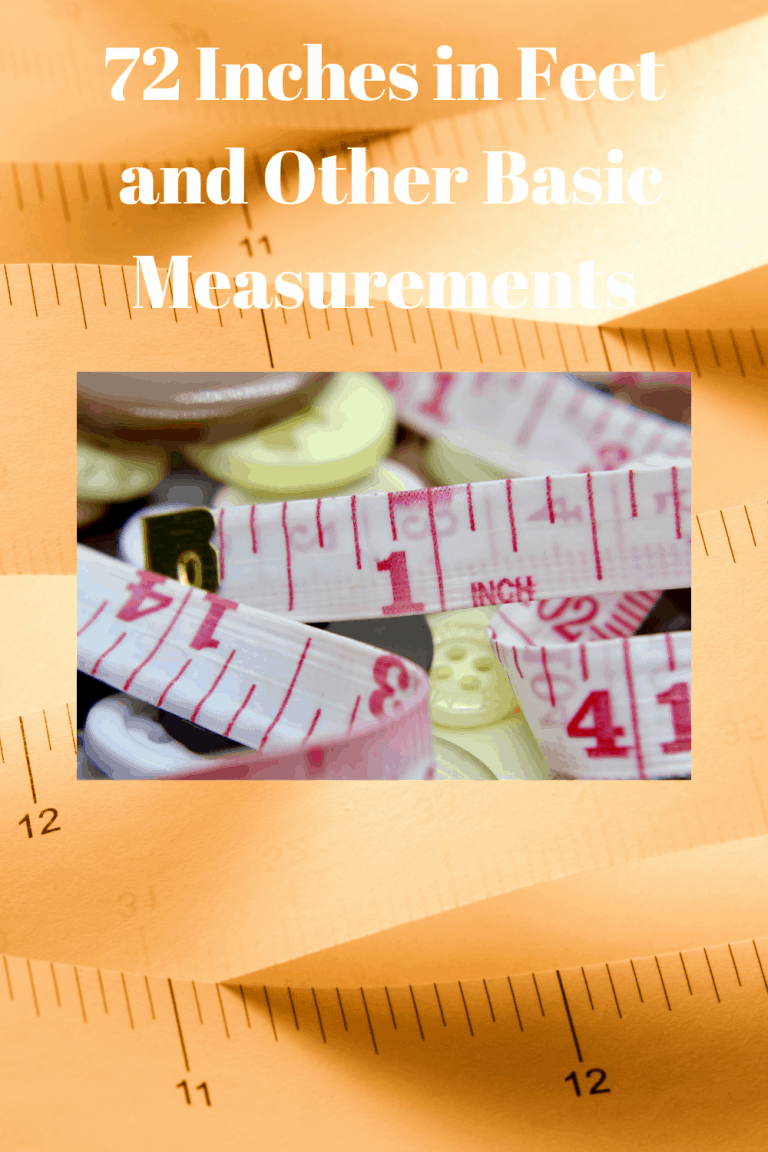 72 Inches In Feet And Other Basic Measurements Calculator Easy Rapid Calcs