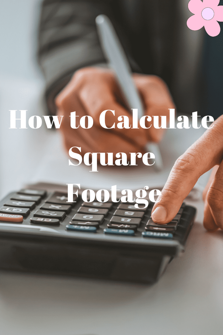 How to Calculate Square Footage