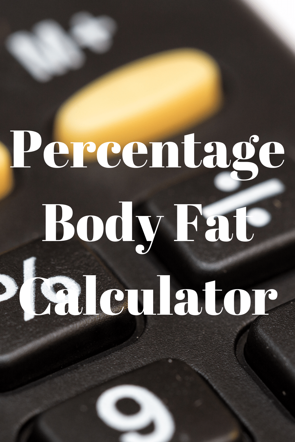 Percentage Body Fat Calculator - Easy Rapid Calcs