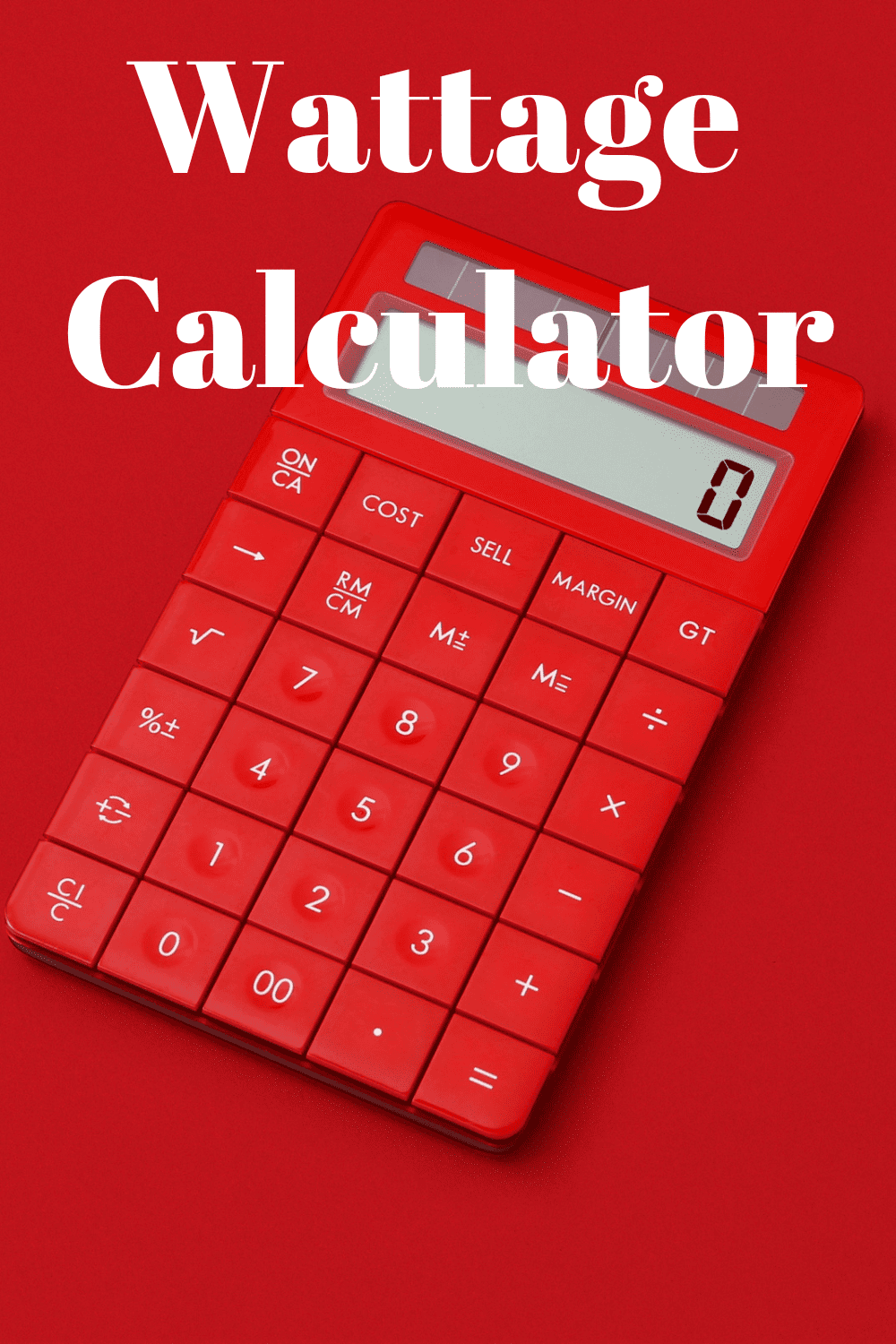 Wattage Calculator - Easy Rapid Calcs