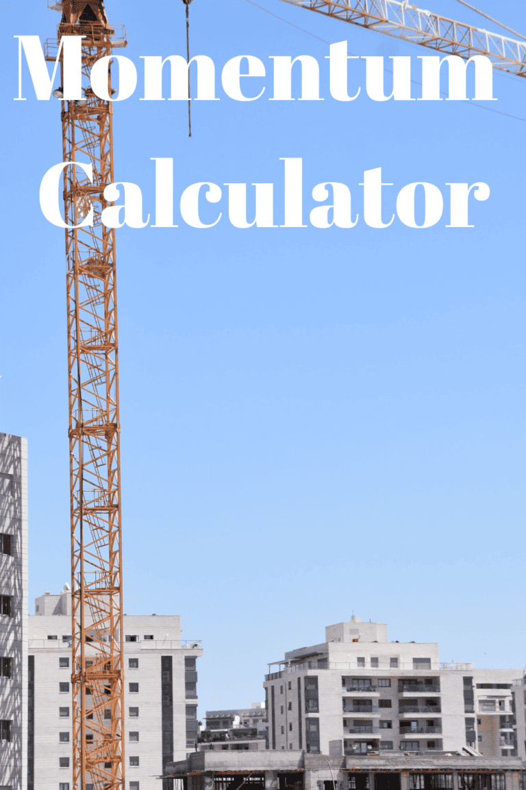 Momentum Calculator - Easy Rapid Calcs